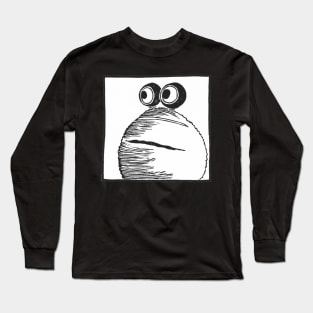 Dennis Ball Woodblock Art (Spilly Jane design) Long Sleeve T-Shirt